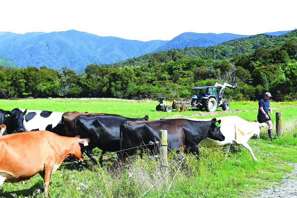 Farmers carry on farming